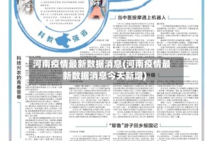 河南疫情最新数据消息(河南疫情最新数据消息今天新增)
