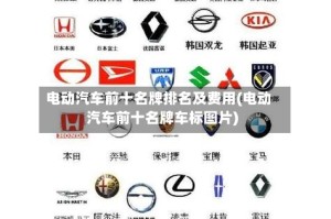 电动汽车前十名牌排名及费用(电动汽车前十名牌车标图片)
